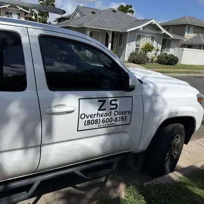 ZS Overhead Doors truck